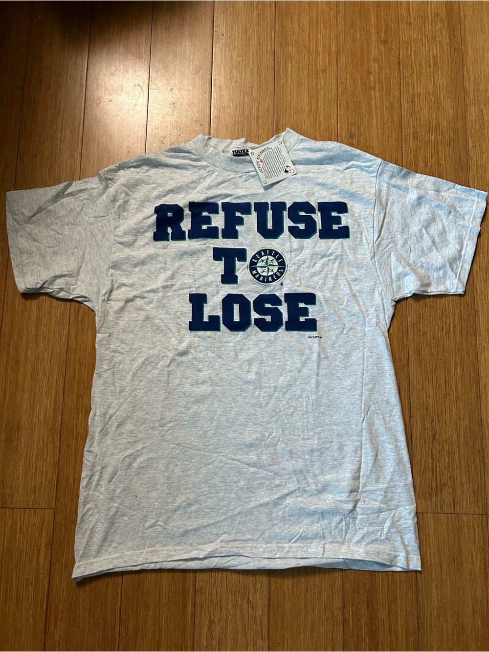 Vintage 1996 Seattle Mariners Refuse to Lose Tshirt NWT - XL